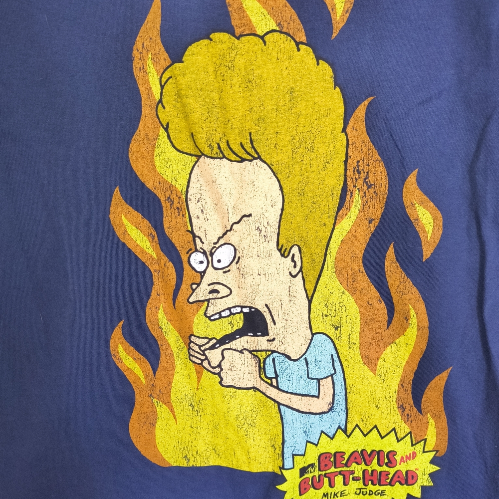 MTV Beavis and Butt-Head Blue Tee - Picture 2 of 3